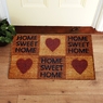 Home Sweet Home Yazılı Kauçuk Kapı Önü Paspası