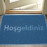 Büyük Boy Hoşgeldiniz Baskılı Kıvırcık Kapı Önü Paspası1