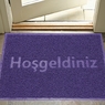Büyük Boy Hoşgeldiniz Baskılı Kıvırcık Kapı Önü Paspası1