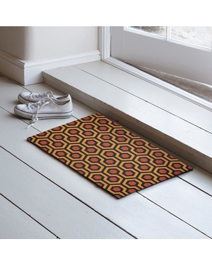 Renkli Desenli Kauçuk Kapı Önü Paspası