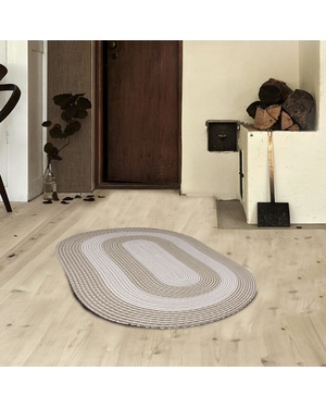 Dekoratif El Örgüsü Halı Paspas