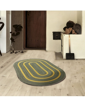 Dekoratif El Örgüsü Halı Paspas