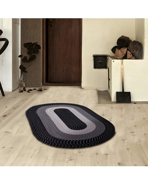 Dekoratif El Örgüsü Halı Paspas