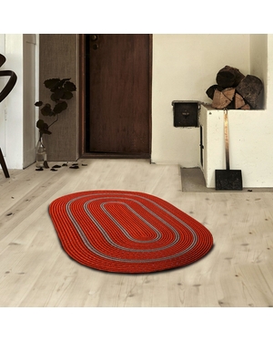 Dekoratif El Örgüsü Halı Paspas