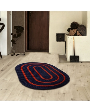 Dekoratif El Örgüsü Halı Paspas