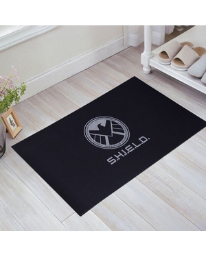 SHIELD Baskılı Kauçuk Kapı Önü Paspası