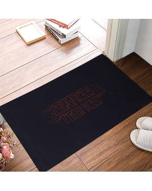 Stranger Things Baskılı Kauçuk Kapı Önü Paspası