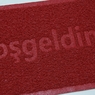 Hoşgeldiniz Baskılı Kıvırcık Kapı Önü Paspası