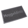Hoşgeldiniz Baskılı Kıvırcık Kapı Önü Paspası